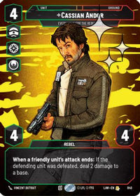 Cassian Andor - Everything for the Rebellion (Prestige Foil) (840) - A Lawless Time Foil