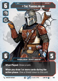 The Mandalorian - Let's See The Puck (Prestige Foil) (855) - A Lawless Time Foil