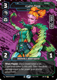 Latts Razzi - Deadly Whipmaster (Serialized) (867) - A Lawless Time Foil