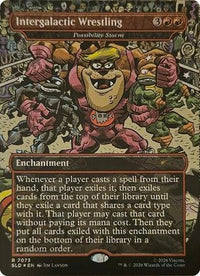 Intergalactic Wrestling - Possibility Storm -  Foil (SLD-7073) - Secret Lair Drop Series