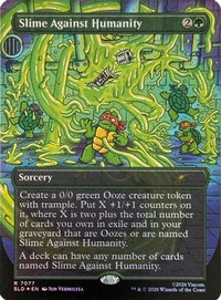 Slime Against Humanity (7077) -  Foil (SLD-7077) - Secret Lair Drop Series