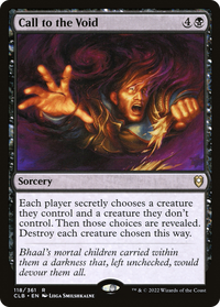 Call to the Void [Commander Legends: Battle for Baldur's Gate]