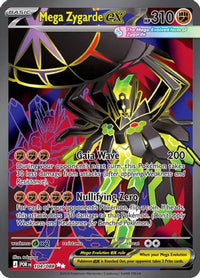 Mega Zygarde ex 104/088  - Holofoil ME03 Perfect Order - Ultra Rare