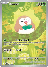 Rowlet 090/088  - Holofoil ME03 Perfect Order - Illustration Rare