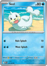 Seel 018  - Reverse Holofoil ME03 Perfect Order - Common