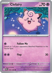 Clefairy 030/088  - Reverse Holofoil ME03 Perfect Order - Common