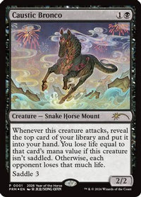 Caustic Bronco (Year of the Horse 2026) -  Foil (SSP-001) - Standard Showdown Promos