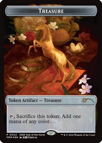 Treasure Token (Year of the Horse 2026) -  Foil (SSP-002) - Standard Showdown Promos