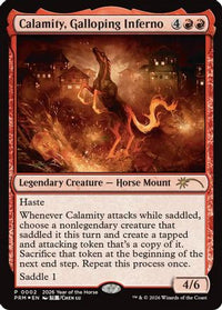 Calamity, Galloping Inferno (Year of the Horse 2026) -  Foil (SSP-002) - Standard Showdown Promos