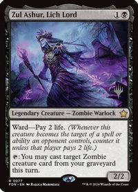Zul Ashur, Lich Lord -  Foil (PPECL-077) - Promo Pack: Lorwyn Eclipsed