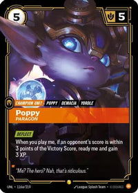 Poppy - Paragon (Alternate Art) (116a/219) - Unleashed Foil