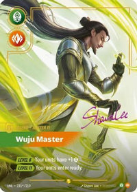 Master Yi - Wuju Master (Signature) (231*/219) - Unleashed Foil