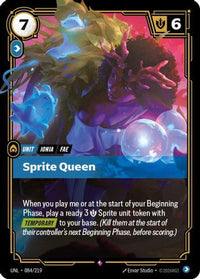 Sprite Queen (084/219) - Unleashed Foil
