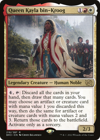 Queen Kayla bin-Kroog [The Brothers' War]