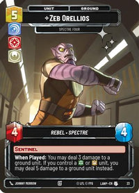 Zeb Orellios - Spectre Four (Foil) (23) - A Lawless Time  Weekly Play Promos Foil