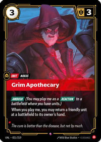 Grim Apothecary (021/219) - Unleashed Foil