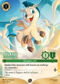 Pegasus - Gift for Hercules (5) (5)  - Disney Lorcana Promo Cards