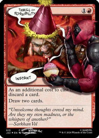 Thrill of Possibility (615) (Pool Party Foil) -  Foil (SLD-615) - Secret Lair Drop Series