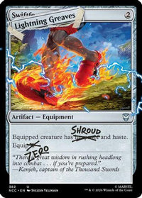 Lightning Greaves (382) -  Foil (SLD-382) - Secret Lair Drop Series