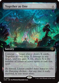 Together as One (Extended Art) -  (SOS-307) - Secrets of Strixhaven