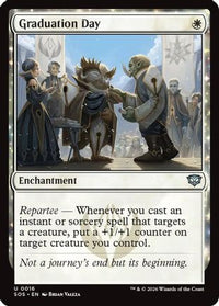 Graduation Day -  Foil (SOS-016) - Secrets of Strixhaven