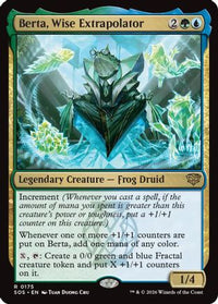Berta, Wise Extrapolator -  Foil (SOS-175) - Secrets of Strixhaven