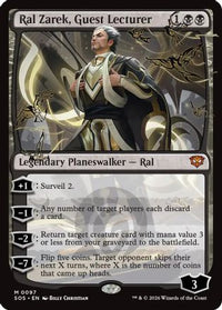 Ral Zarek, Guest Lecturer -  (SOS-097) - Secrets of Strixhaven