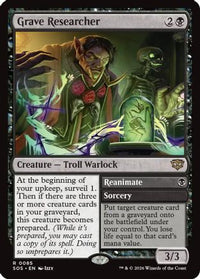 Grave Researcher -  Foil (SOS-085) - Secrets of Strixhaven