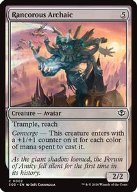 Rancorous Archaic -  (SOS-002) - Secrets of Strixhaven
