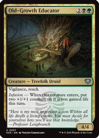 Old-Growth Educator -  Foil (SOS-207) - Secrets of Strixhaven