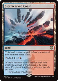 Stormcarved Coast -  Foil (SOS-263) - Secrets of Strixhaven