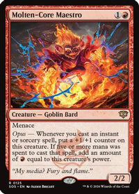 Molten-Core Maestro -  Foil (SOS-125) - Secrets of Strixhaven