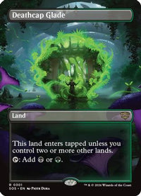 Deathcap Glade (Borderless) -  Foil (SOS-301) - Secrets of Strixhaven
