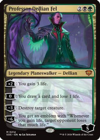 Professor Dellian Fel -  (SOS-214) - Secrets of Strixhaven