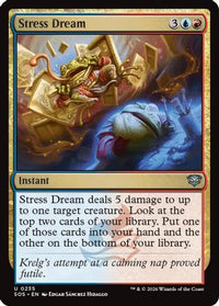 Stress Dream -  Foil (SOS-235) - Secrets of Strixhaven