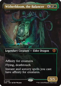 Witherbloom, the Balancer (Borderless) -  Foil (SOS-288) - Secrets of Strixhaven