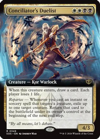Conciliator's Duelist (Extended Art) -  (SOS-348) - Secrets of Strixhaven