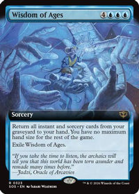 Wisdom of Ages (Extended Art) -  (SOS-323) - Secrets of Strixhaven