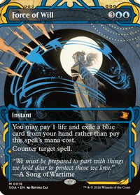 Force of Will -  Foil (SOA-019) - Secrets of Strixhaven: Mystical Archive