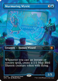 Murmuring Mystic (Borderless) -  Foil (SPG-151) - Special Guests