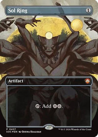 Sol Ring (Borderless) -  Foil (SOC-427) - Commander: Secrets of Strixhaven