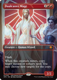 Dualcaster Mage (Borderless) -  Foil (SPG-153) - Special Guests