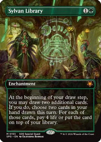Sylvan Library (Borderless) -  Foil (SPG-155) - Special Guests
