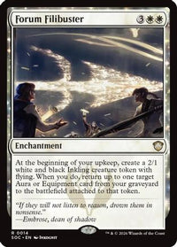 Forum Filibuster -  (SOC-014) - Commander: Secrets of Strixhaven