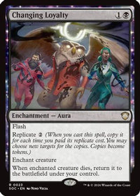 Changing Loyalty -  (SOC-023) - Commander: Secrets of Strixhaven