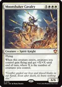 Moonshaker Cavalry -  (SOC-110) - Commander: Secrets of Strixhaven