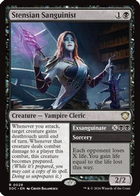 Stensian Sanguinist -  (SOC-029) - Commander: Secrets of Strixhaven