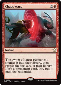 Chaos Warp -  (SOC-239) - Commander: Secrets of Strixhaven