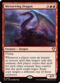 Mirrorwing Dragon -  (SOC-249) - Commander: Secrets of Strixhaven