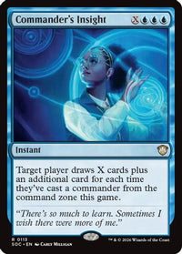 Commander's Insight -  (SOC-113) - Commander: Secrets of Strixhaven